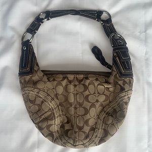 Vintage Coach Monogram Handbag